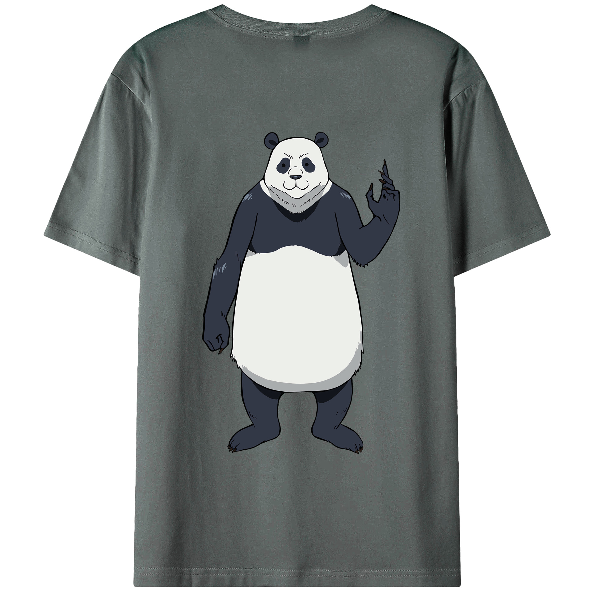 （画像用） 呪術廻戦 Jujutsu Kaisen 綿100％ メンズ半袖Tシャツ（バックプリント） 通気性